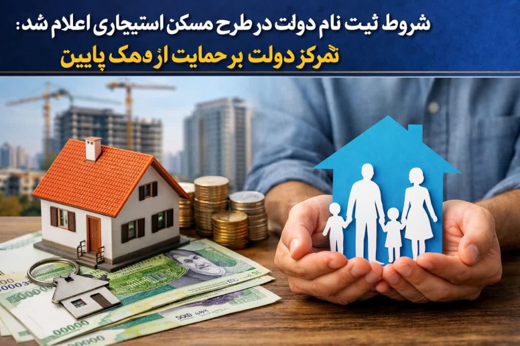 شروط ثبت‌نام در طرح مسکن استیجاری اعلام شد