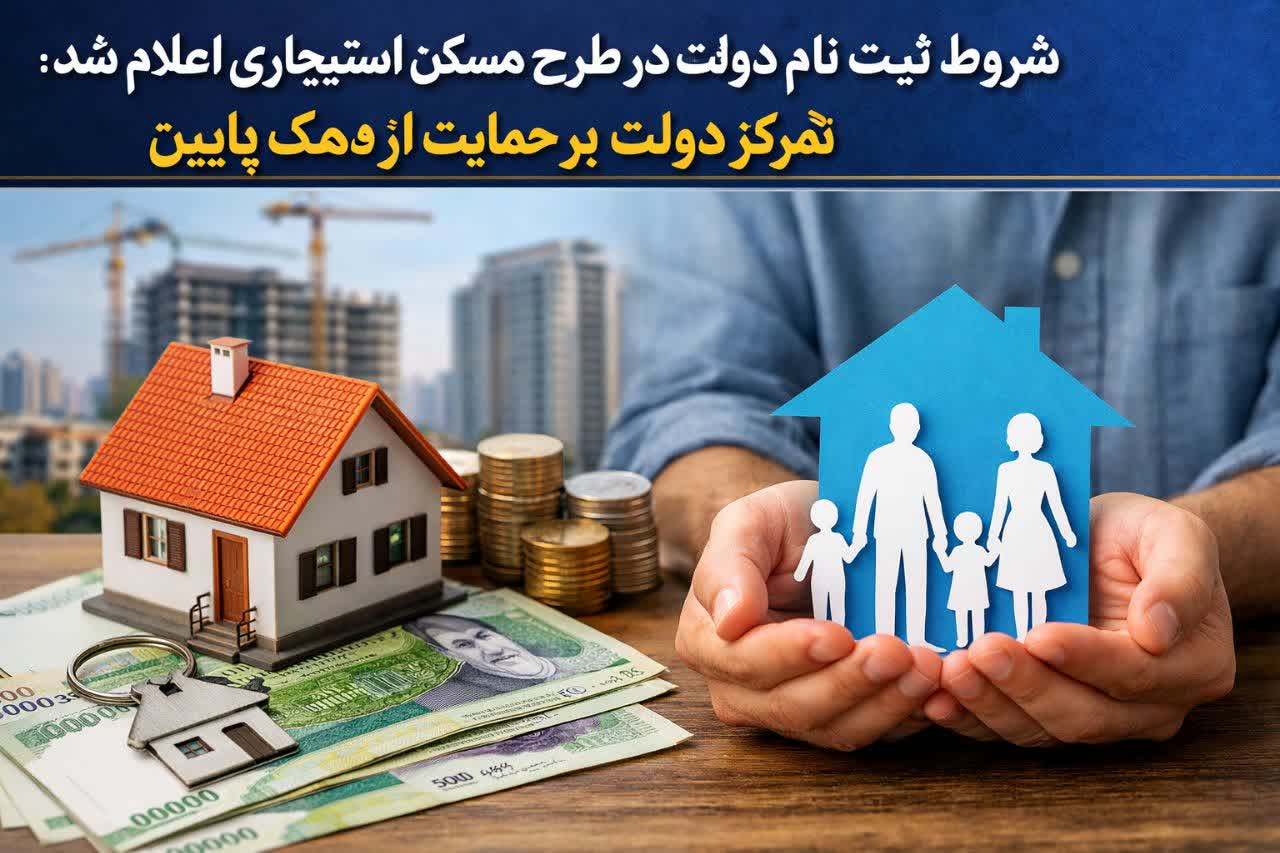 شروط ثبت‌نام در طرح مسکن استیجاری اعلام شد