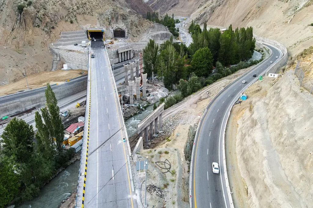 آغاز عملیات قطعه سوم آزادراه تهران-شمال