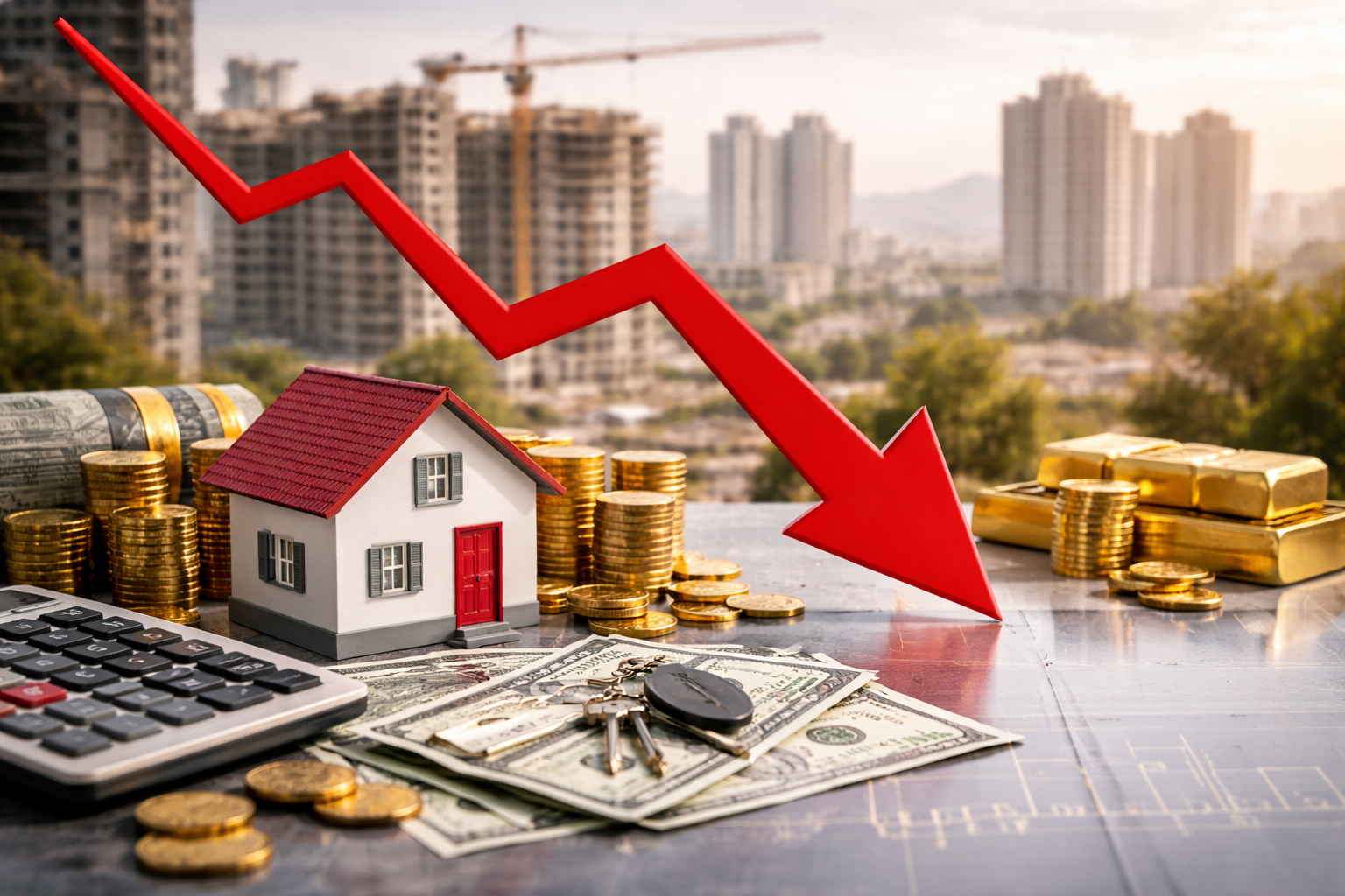 رکود عمیق‌تر بازار مسکن در سایه تنش‌های سیاسی