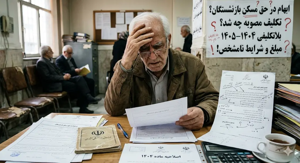 ابهام در افزایش حق مسکن بازنشستگان تامین اجتماعی