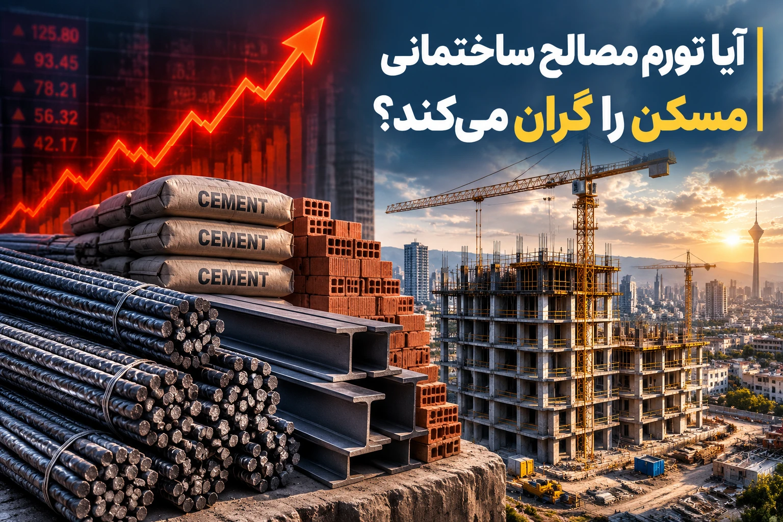 آیا تورم مصالح ساختمانی مسکن را گران ...