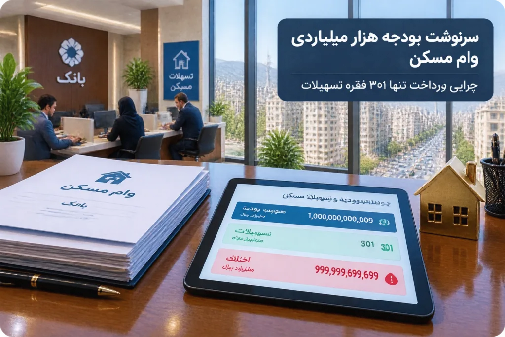 سرنوشت بودجه هزار میلیاردی وام مسکن