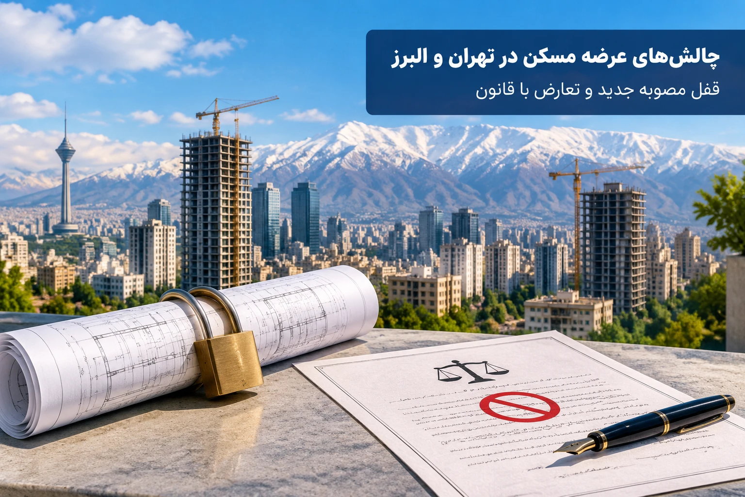چالش‌های عرضه مسکن در تهران و البرز